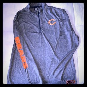 Chicago bears half zip.